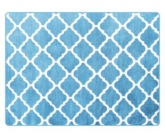 Preproga Tutumi 3D Clover 120X170 Modra - 170X120X3CM