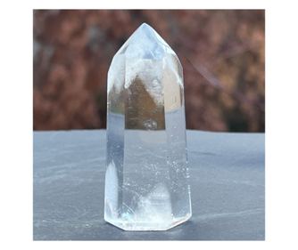 Generator/ varf cuart de stanca cristal incolor ICY 83