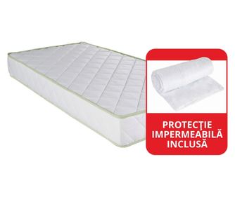 Saltea copii Green Future Premier, 70x140 cm, H 10 cm, ferma