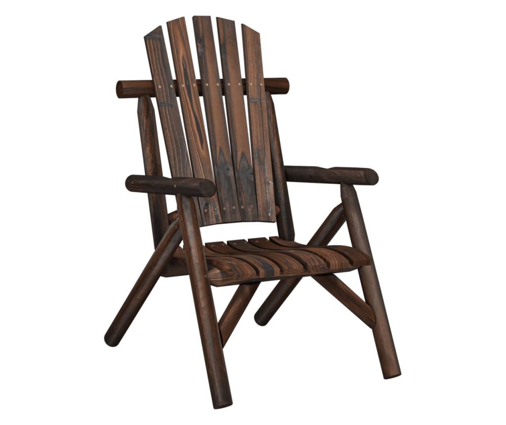 3-Piece Garden Furniture Set, Solid Spruce Wood