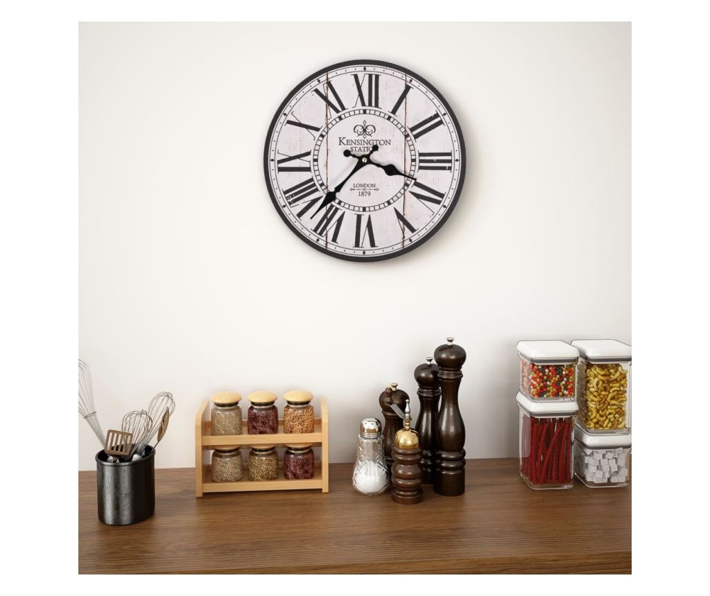 Ceas de perete vintage London, 30 cm