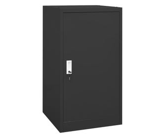 Nyeregtart szekrny, antracit, 53x53x105 cm, acl