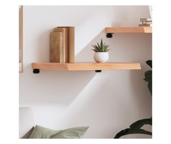 Vilgosbarna fali polc 60x60x6 cm tmr tlgyfbl