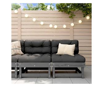 Kzps prns kanapk, 2 db, szrke, tmr feny