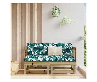 Sarokkanap, 2 db prnval, tmr feny