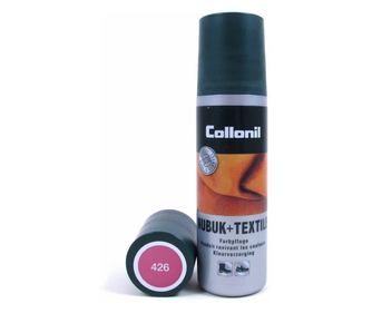 Solutie pentru piele intoarsa Collonil Nubuk + Textile, 100 ml, pink