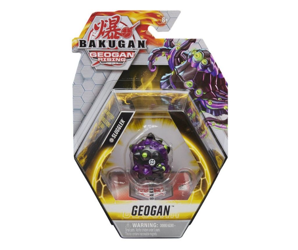 Figurina Bakugan Geogan Rising - Geogan Sluggler Black - Vivre