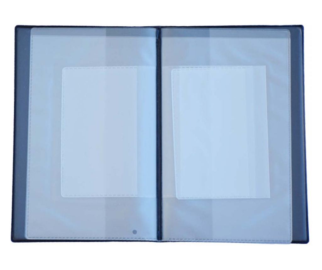 Husa cu protectie pentru acte auto, 18 x 11.5 cm, neagra, Pufo - 3