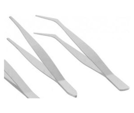 Пинсети, комплект 4 броя, 11-12 см, Strend Pro