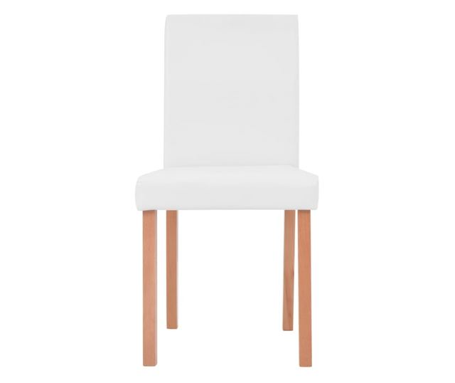 Σετ Τραπεζαρίας 7 Τεμαχίων, Απομίμηση Δέρματος, Δρυς, Κρεμ