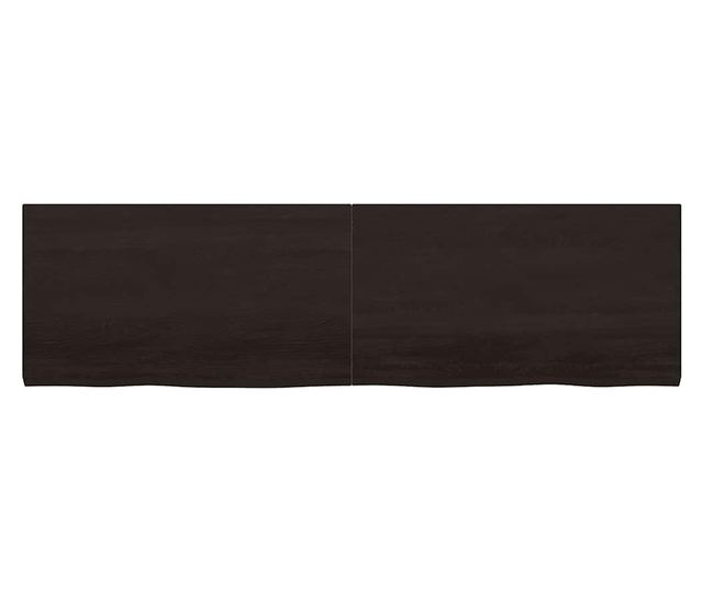 Sttszrke 180x50x4 cm-es fali polc tmr, kezelt tlgyfbl