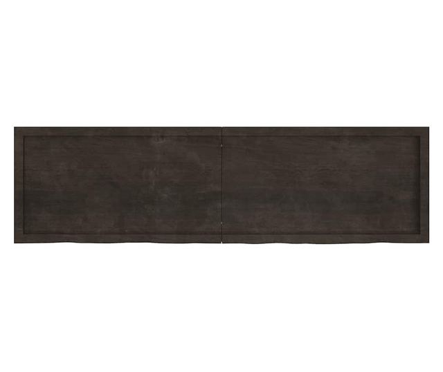 Sttszrke 180x50x4 cm-es fali polc tmr, kezelt tlgyfbl