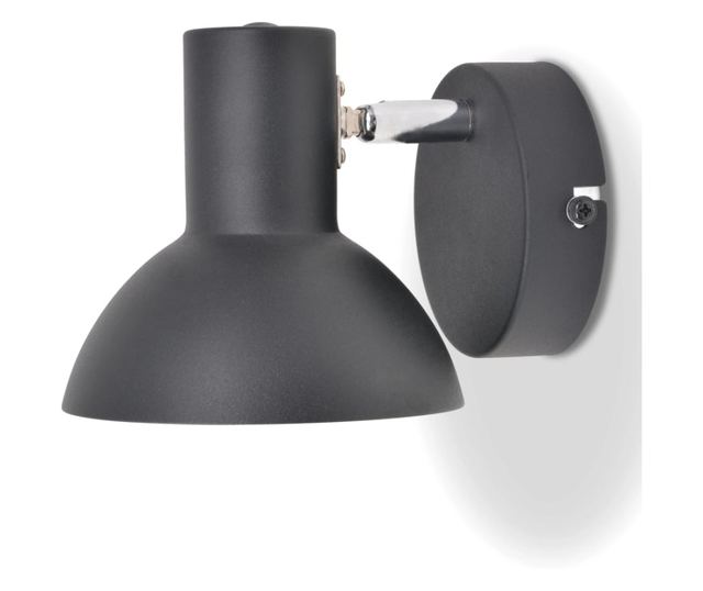 Zidne svjetiljke 2 kom. Žarulje E27, crna i zlatna