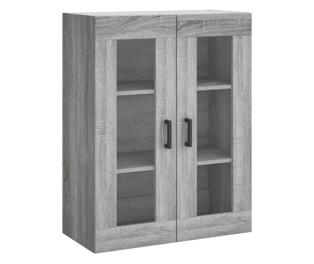 Visoka ormar, siva sonoma, 69,5x34x180 cm, kompozitno drvo - 5