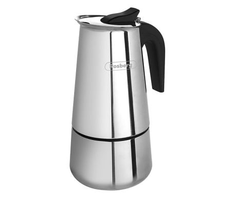 Filtru de cafea cubanez Rosberg R51173F6, 6 căni, Inox