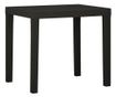 Masă de grădină, antracit, 79x65x72 cm, plastic