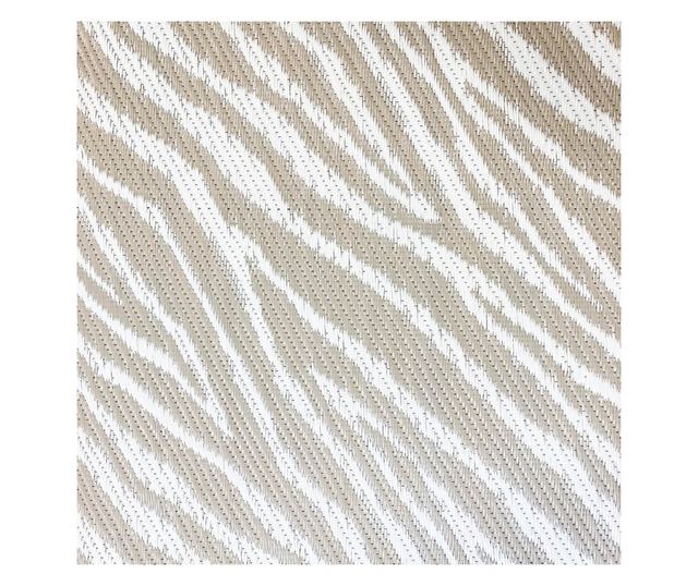 Venkovní koberec, oboustranný, 180x120 cm, béžová