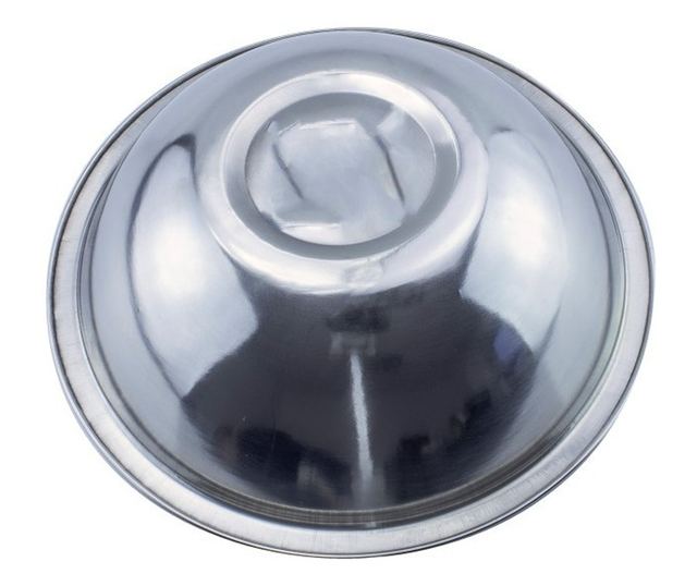 Levesestányér, rozsdamentes, AZHOME