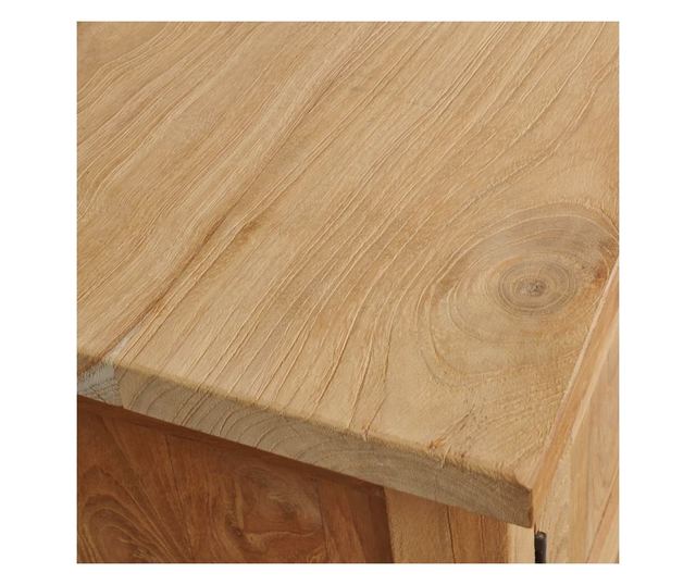 TV komoda od masivnog tikovog drva 120 x 30 x 40 cm