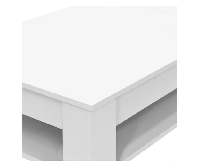 Stolić za kavu PAL 110 x 65 x 48 cm Bijela