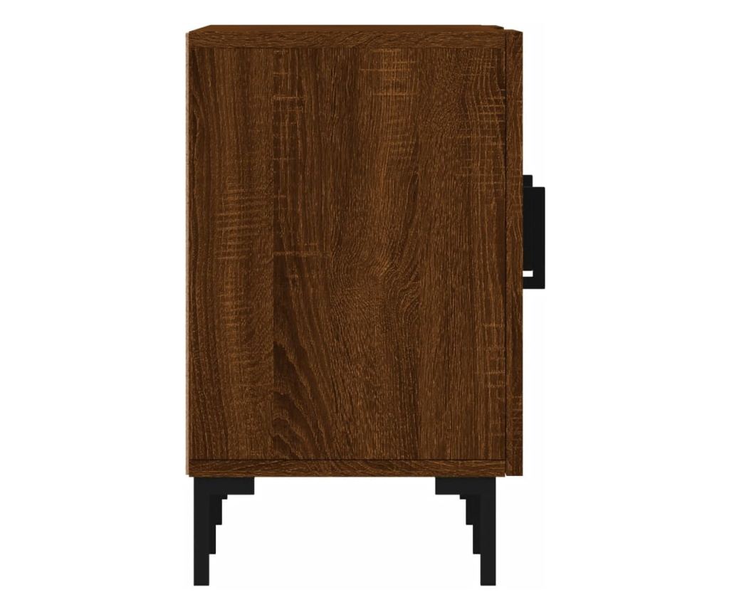 TV komoda, smeđi hrast, 150x30x50 cm, kompozitno drvo - 7