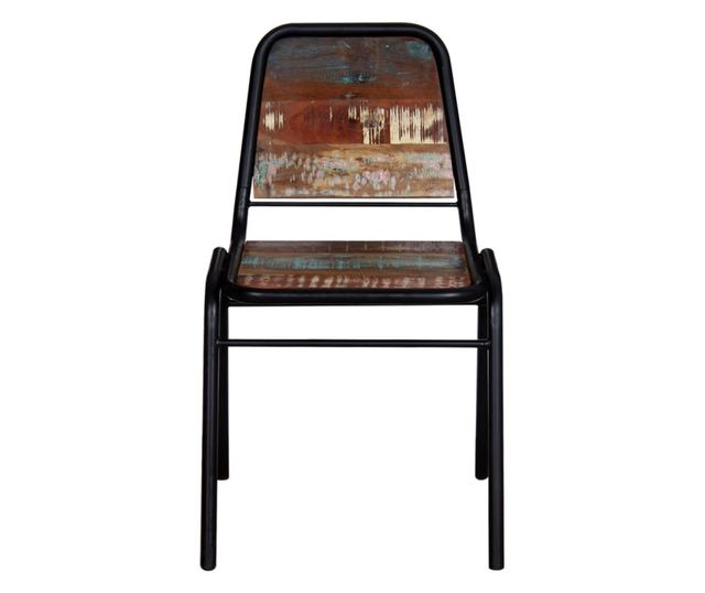 Stolice za blagovaonicu, 2 kom., reciklirano masivno drvo