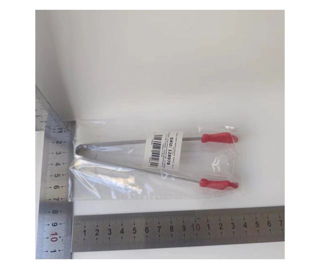 Cleste Creativ pentru Mancare, Cyrax, Model Manusi din Silicon, 14.5x3 cm, Rezistent la Temperaturi Inalte si Coroziune, Rosu