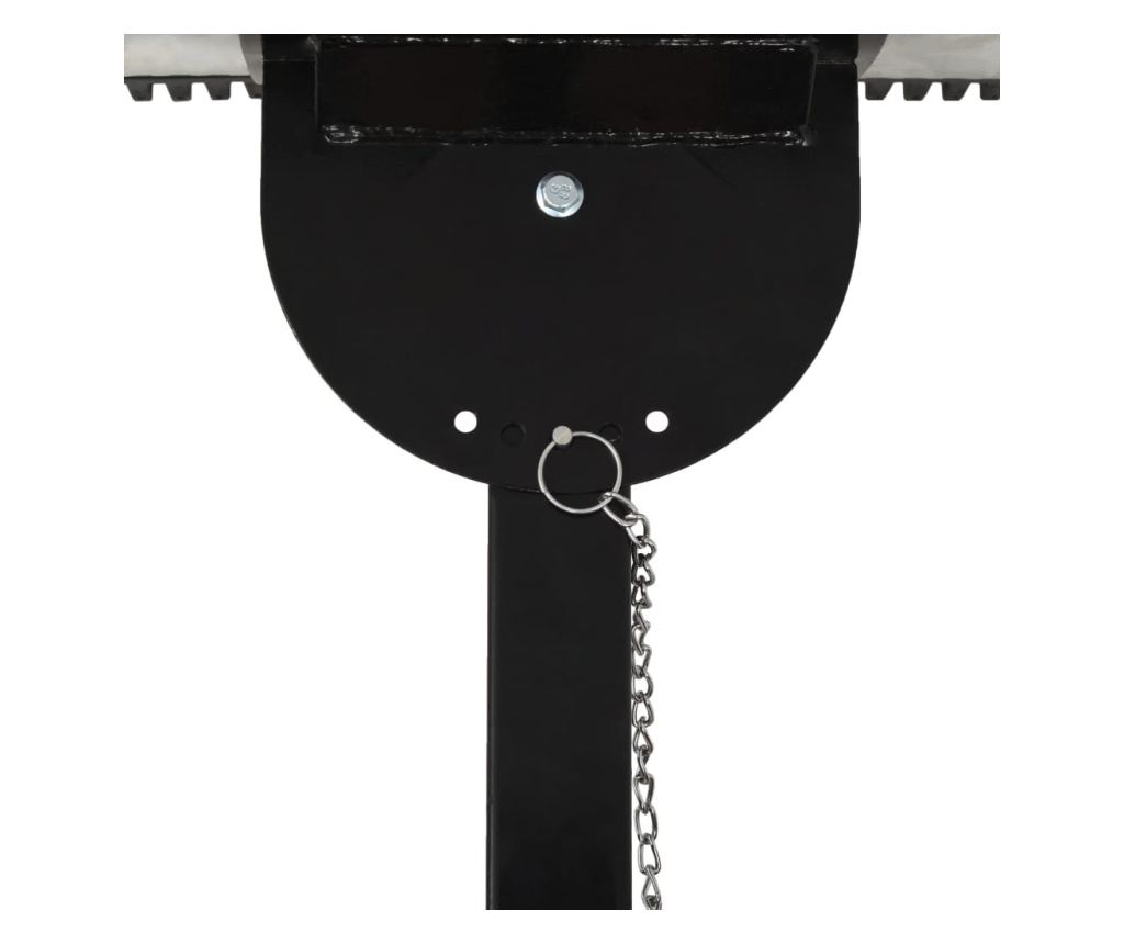 Plug de zăpadă manual cu roți, 100 x 44 cm - Vivre