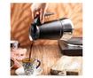 Klausberg KB 7847 Μοκέτα καφέ Cuban, 12 φλιτζάνια, 600 ml, Ανοξείδωτο ατσάλι, Επαγωγική, Μαύρο/Inox thumbnail 2