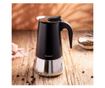 Klausberg KB 7847 Μοκέτα καφέ Cuban, 12 φλιτζάνια, 600 ml, Ανοξείδωτο ατσάλι, Επαγωγική, Μαύρο/Inox thumbnail 4