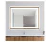 LED Touch Mirror, 80 X 60 Cm, with Defog Function, Bronze Frame, Smack thumbnail 3