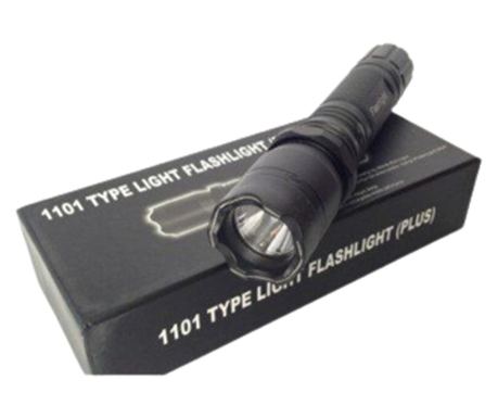 Lanterna KlaussTech Cu Electrosoc Și Acumulator Propriu, Aluminiu 1200 Kv Man 0337