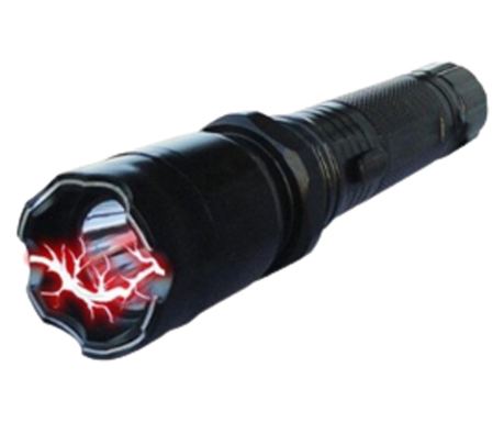 Lanterna KlaussTech Cu Electrosoc Flashlight Cu Led 1200kv Din Aluminiu