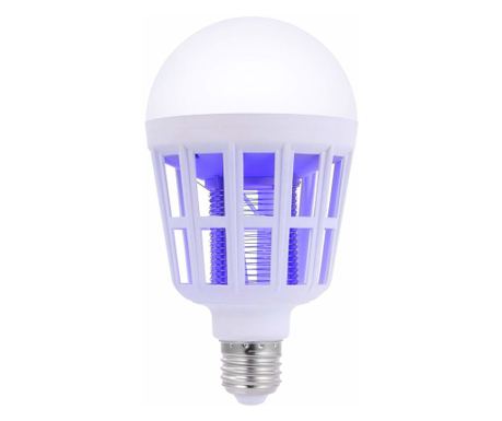 Klausstech izzó Siks® rovarirtó UV-lámpával, 15 W, hideg fehér