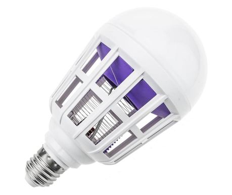 Klausstech LED Anti-Insect Bulb, 12W, 6500K Color Temperature, 250 Lm Luminous Flux, E27 Socket, Overheating Protection