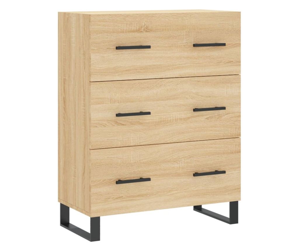 Visoki ormar, sonoma hrast, 69,5x34x180 cm, kompozitno drvo - 7