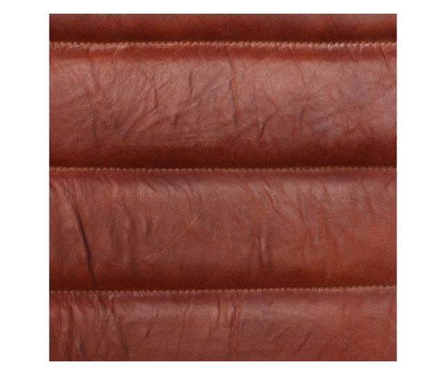 Kuhinjske stolice, 2 kom., smeđe, prirodna koža