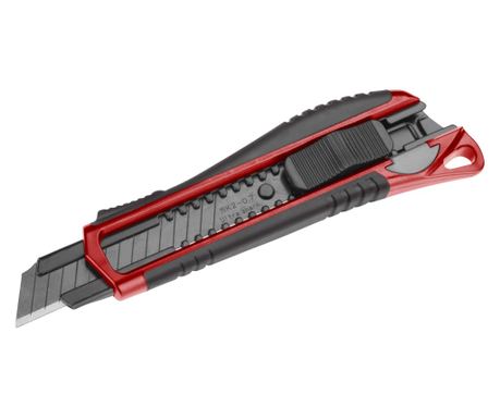 Универсален нож, 18 мм, FORTUM, 4780024, Автоматично заключване, 14 сегмента