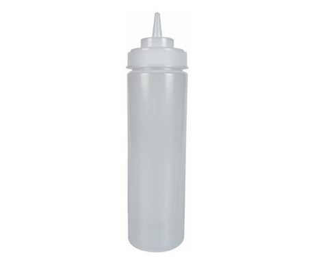 Műanyag szósz adagoló 0.7 l, fehér, AZHOME