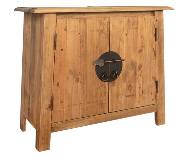 Σετ Επίπλων Μπάνιου από Μασίφ Ανακυκλωμένο Ξύλο Πεύκου