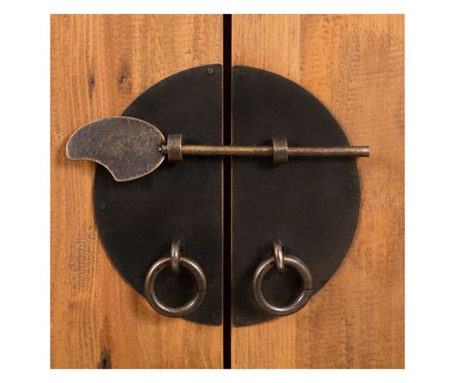 Σετ Επίπλων Μπάνιου από Μασίφ Ανακυκλωμένο Ξύλο Πεύκου