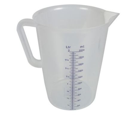 2 L Plastična Mjerna Posuda, AZHOME