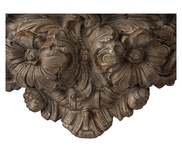 Etajera ceramica maro gri 73x21x29 cm