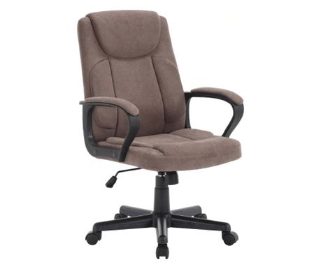 Καρέκλα Γραφείου Ulger Brown 62.5x65x99-109 εκ.