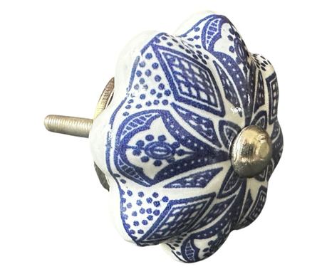 Buton Mobilier Porțelan Pictat Manual Stil Vintage