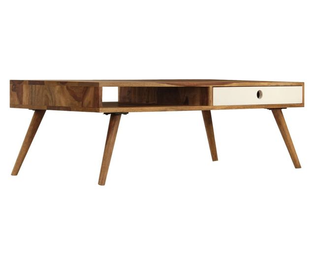 Stolić za kavu, 110 x 50 x 35 cm, masivno drvo sheeshama
