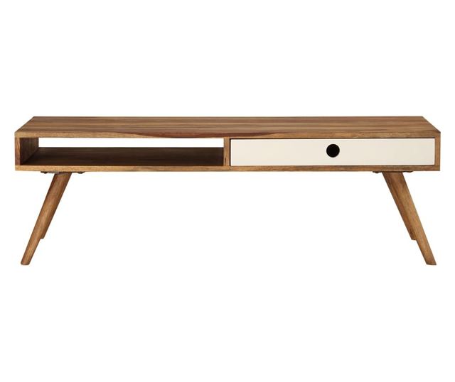 Stolić za kavu, 110 x 50 x 35 cm, masivno drvo sheeshama