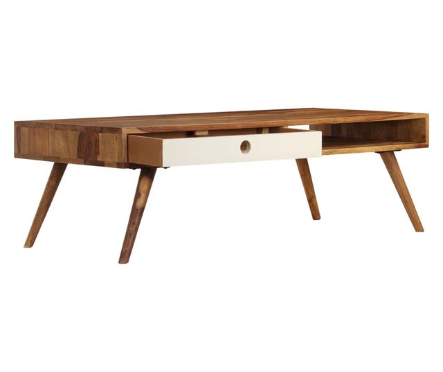 Stolić za kavu, 110 x 50 x 35 cm, masivno drvo sheeshama