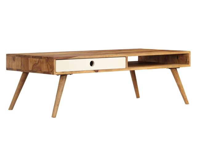 Stolić za kavu, 110 x 50 x 35 cm, masivno drvo sheeshama