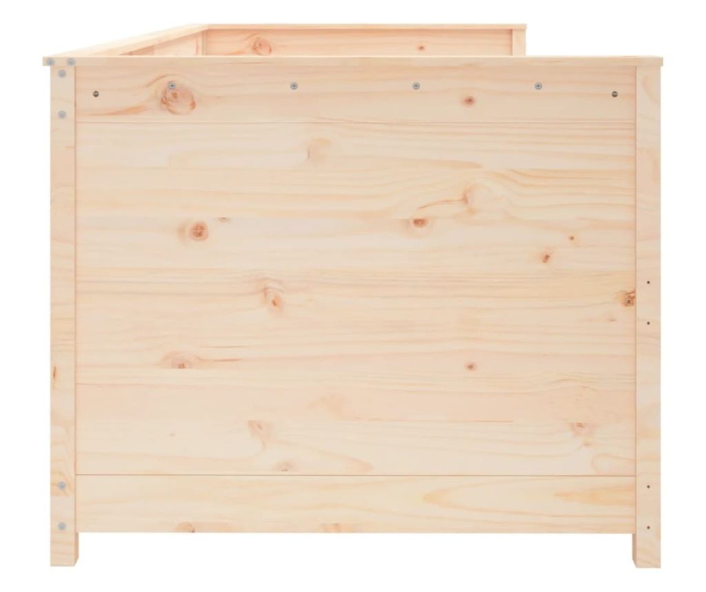 Κρεβάτι ημέρας, 100x200 εκ., μασίφ ξύλο πεύκου - 11